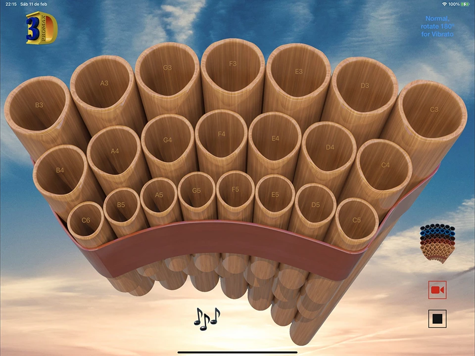 panflute,flauta de pan, pan flute, app